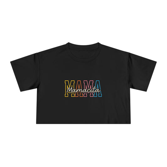Mama...Mamacita Women's Crop Tee